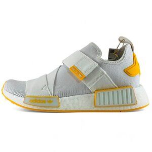 adidas NMD_R1 Strap White Collegiate Gold Women's Shoes Sneakers HP2360